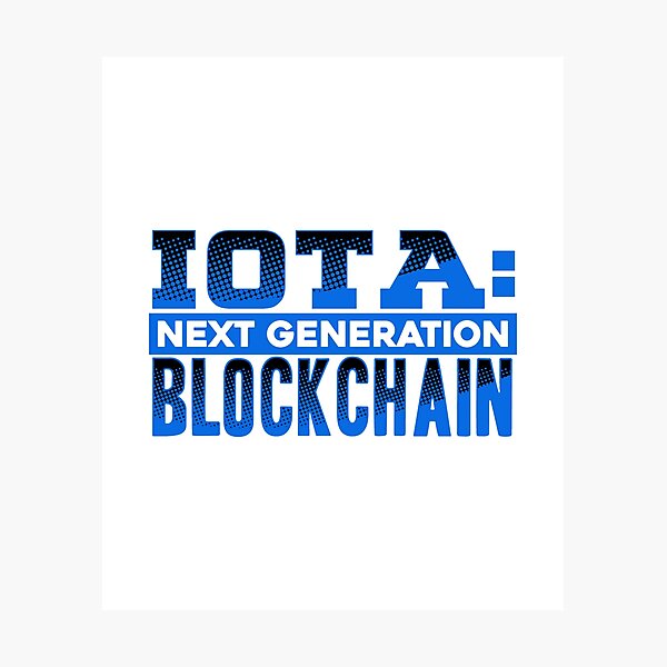 Artikel-Vorschau von IOTA: Blockchain-Kryptowährung der nächsten Generation, designt und verkauft von perfectpresents.