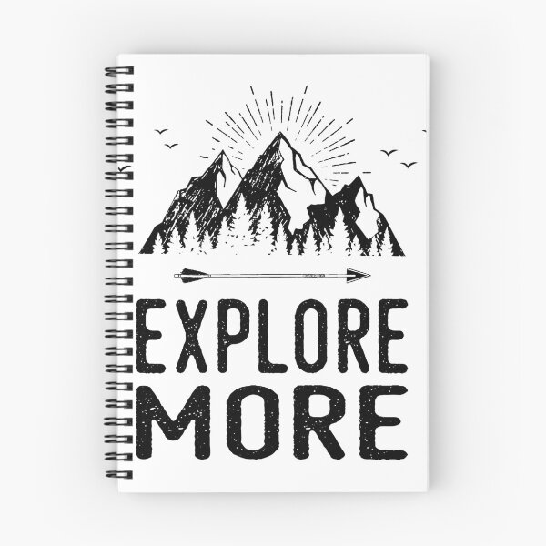 Item preview, Distressed - Explore More - For Outdoorsmen, Campers, Hikers, Adventurers designed and sold by Theodore Cory.
