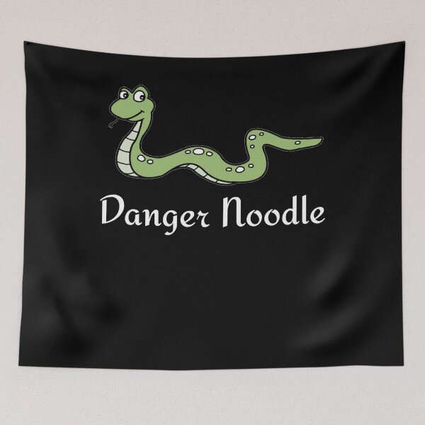 Item preview, Funny Snake - Danger Noodle - Snake Lover Gift - Snake Owner Gift - Cute Snake Shirt designed and sold by Galvanized.