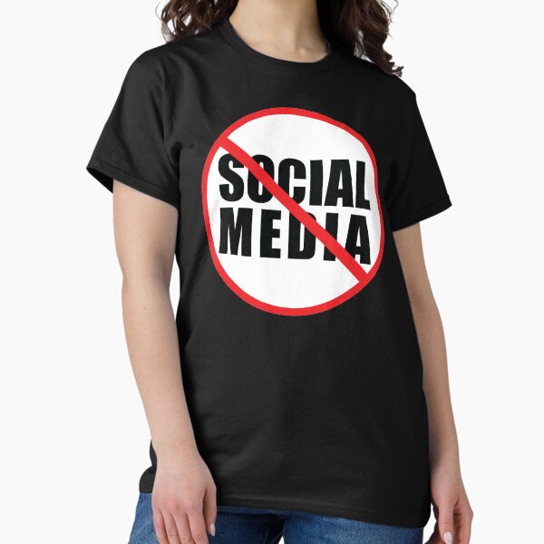 Item preview, Anti Social Media Sign designed and sold by mBshirts.