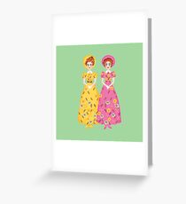 Step sisters Greeting Card