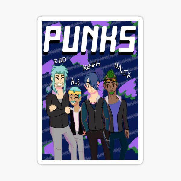 Punks - Grunge Sticker
