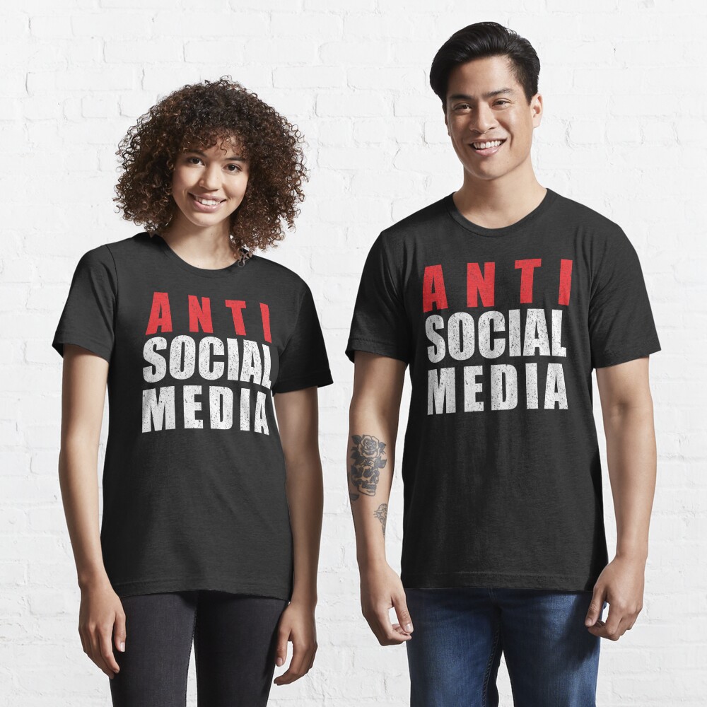 no social media t shirt