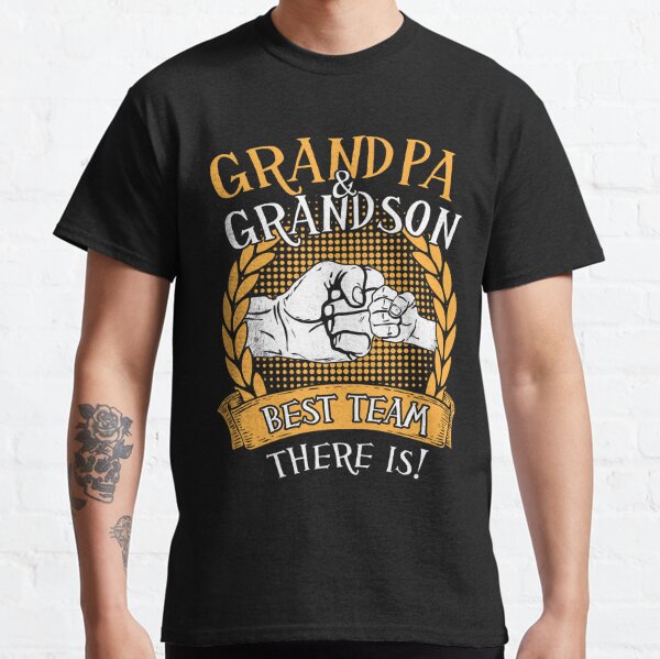 Grandpa And Grandson Fishing T-Shirts for Sale