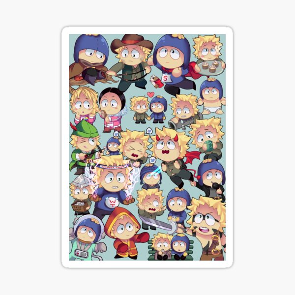 South Park Creek designs Sticker for Sale by midnight-rabbit