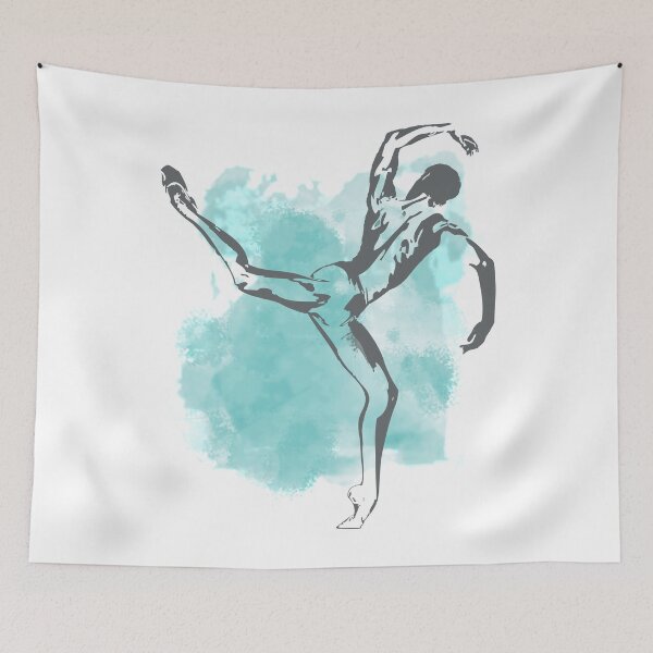 Item preview, Ballet Dancer Watercolors Art designed and sold by Elenia Design.