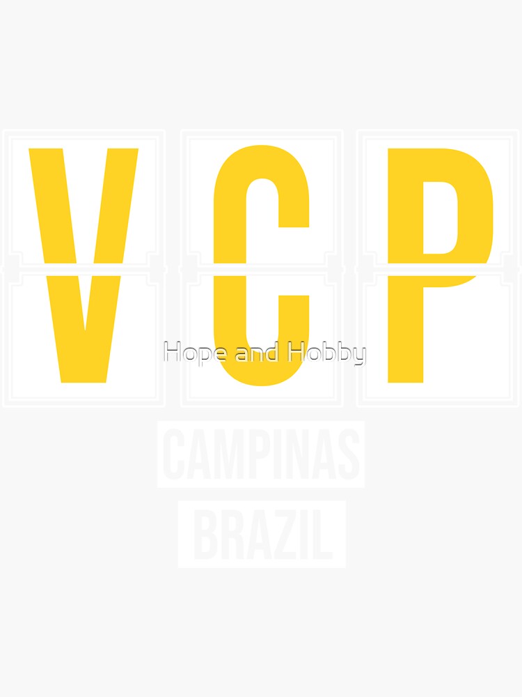 "VCP Viracopos Campinas International Airport Airport Code Souvenir