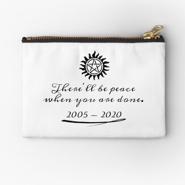 Supernatural: 2005-2020 Zipper Pouch