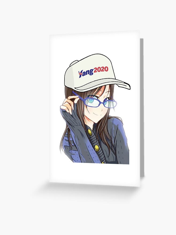 Anime Girl Andrew Yang Gang 2020 T-Shirt
