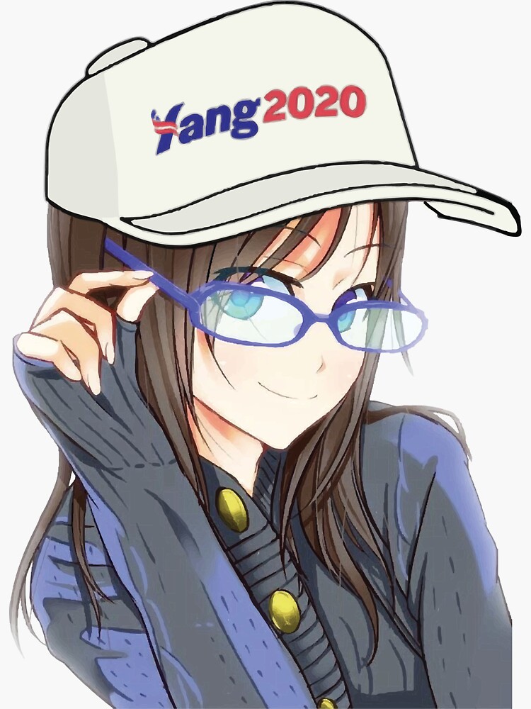 Anime Girl Andrew Yang Gang 2020 T-Shirt