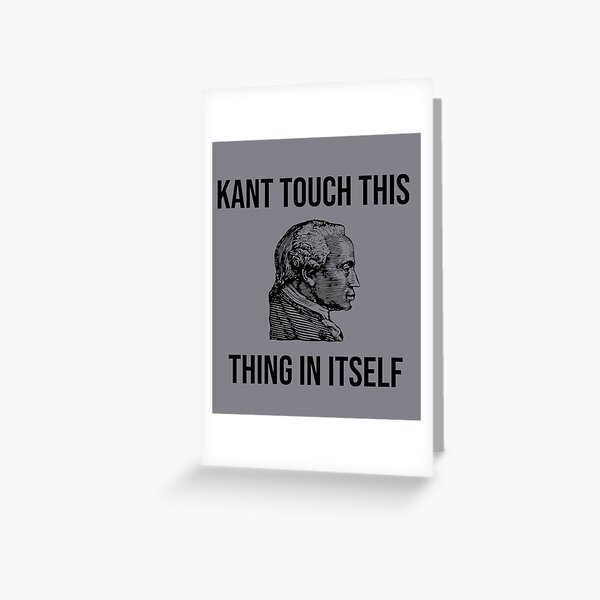 Item preview, Funny Immanuel Kant Philosophy Teacher Student Gift designed and sold by Creekman Designs.