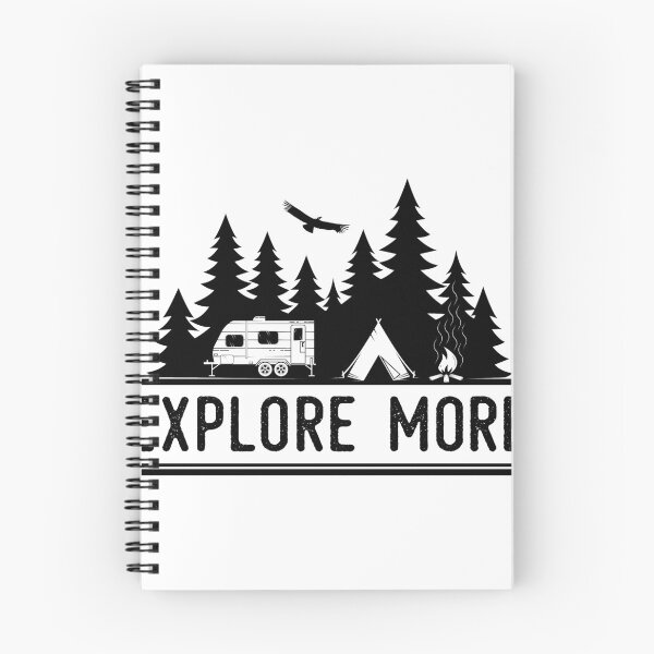 Item preview, Explore More - For Outdoorsmen, Campers, Hikers, Adventurers designed and sold by Theodore Cory.
