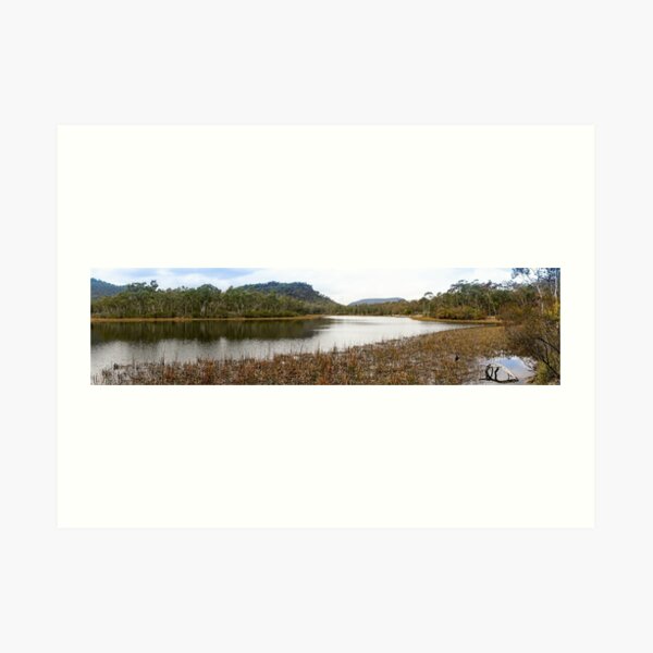 Dunns Swamp, Cudgegong River, Wollemi National Park, NSW Art Print