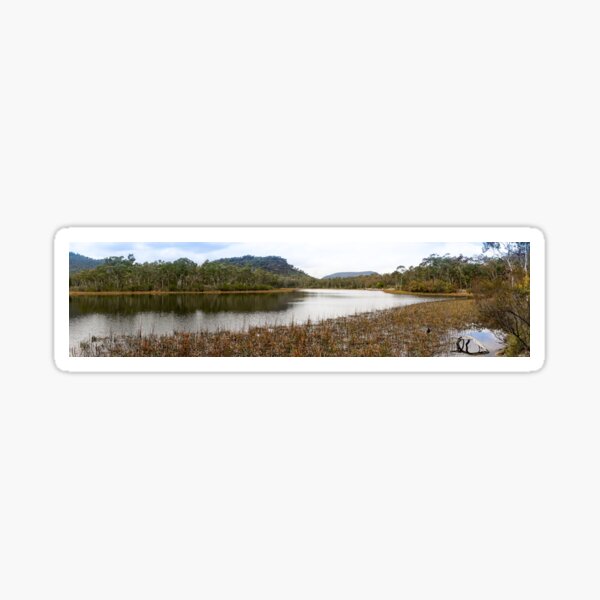 Dunns Swamp, Cudgegong River, Wollemi National Park, NSW Sticker