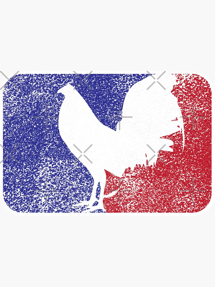 US Flag Cock Fight Game Fowl Sticker for Sale by Daily Grind 19