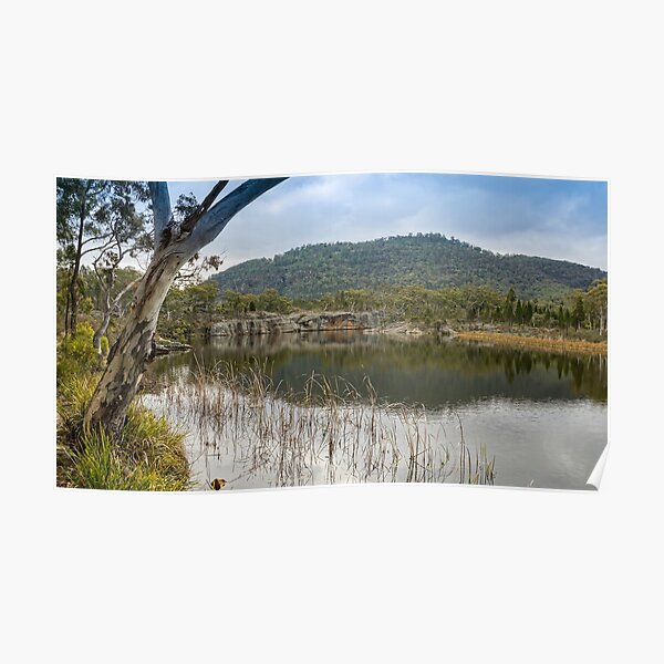 Dunns Swamp, Cudgegong River, Wollemi National Park, NSW Poster