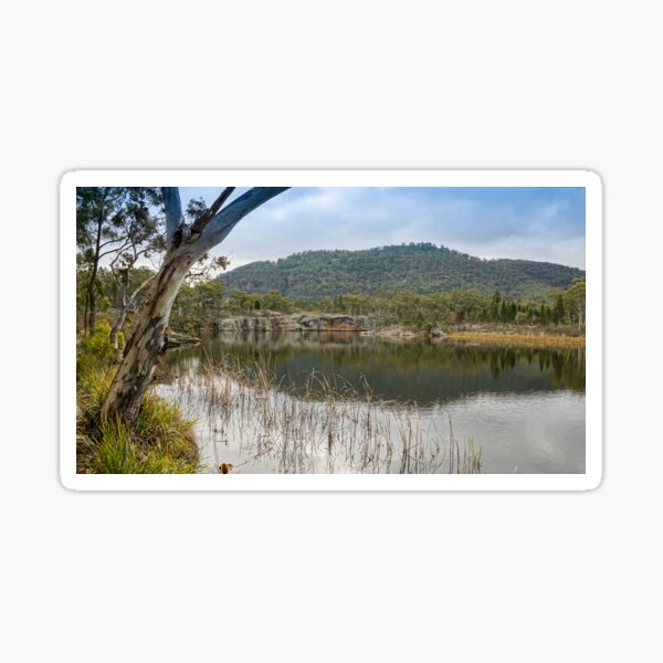 Dunns Swamp, Cudgegong River, Wollemi National Park, NSW Sticker
