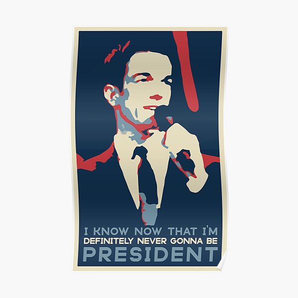 John Mulaney Never Gonna Be President Poster
