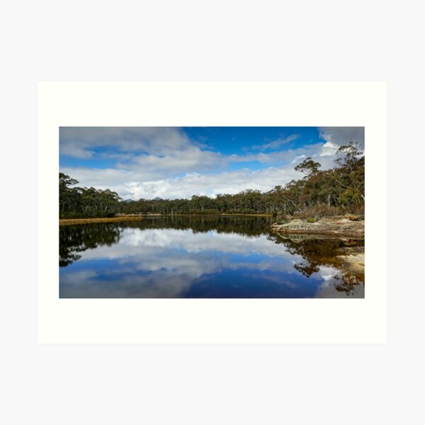 Dunns Swamp, Cudgegong River, Wollemi National Park, NSW Art Print
