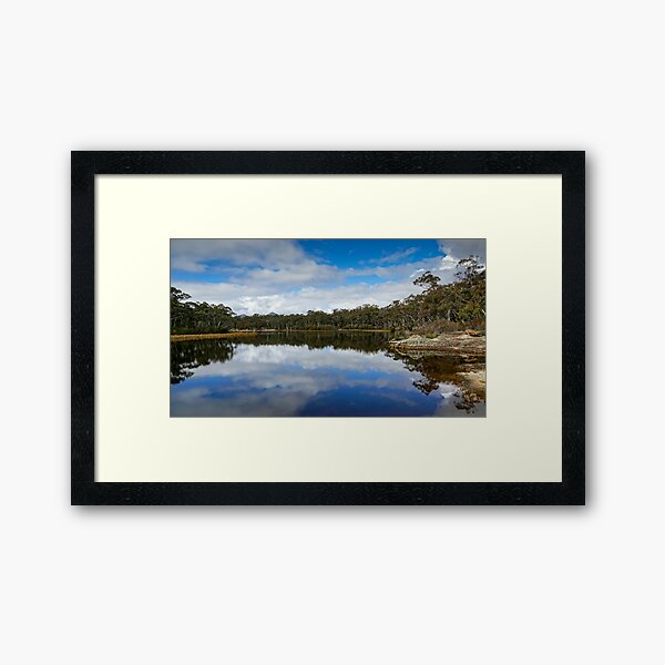 Dunns Swamp, Cudgegong River, Wollemi National Park, NSW Framed Art Print