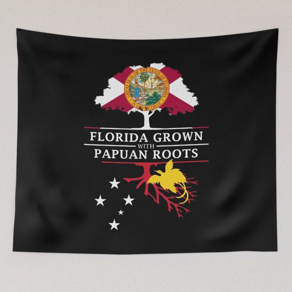 Item preview, Florida Grown with Papuan Roots Design designed and sold by ockshirts.
