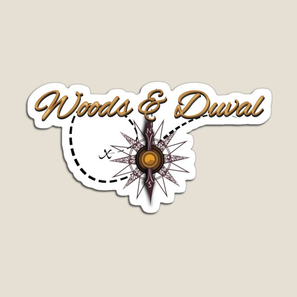 Woods and Duval Family Logo (Commission) Magnet