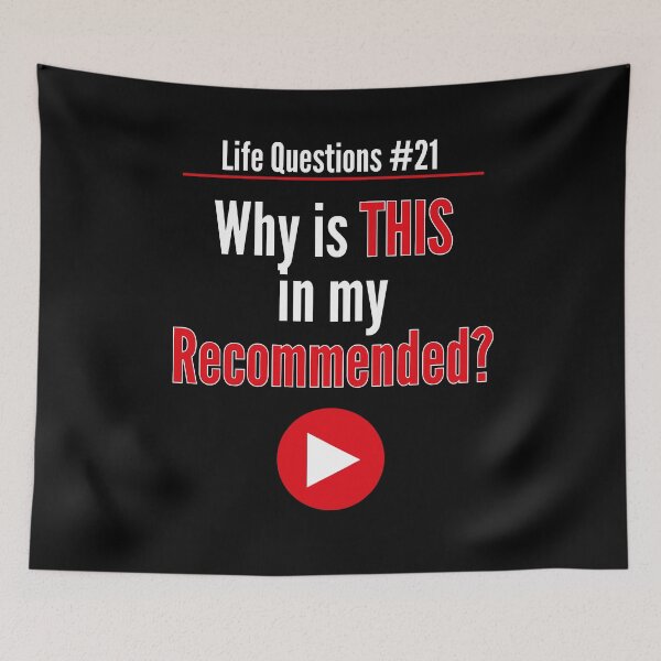 Item preview, Why Is This In My Recommended - Funny Online Sayings (v1) designed and sold by BlueRockDesigns.