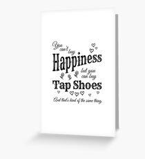 Buy Tap Shoes Dance Teacher or Student Greeting Card