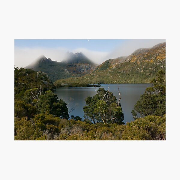 Item preview, Cradle Mountain at night with a full moon designed and sold by tasadam.