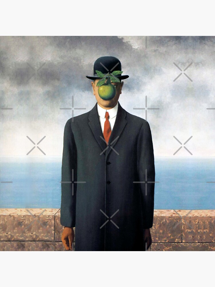 Surrealistic Salvador Dali Inspired Portrait: Floating Man's Head