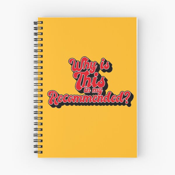 Item preview, Why Is This In My Recommended - Retro Funny Online Sayings (v2) designed and sold by BlueRockDesigns.
