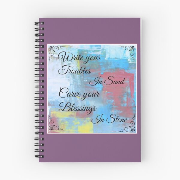 Item preview, CARVE YOUR BLESSINGS IN STONE designed and sold by Wightstitches.
