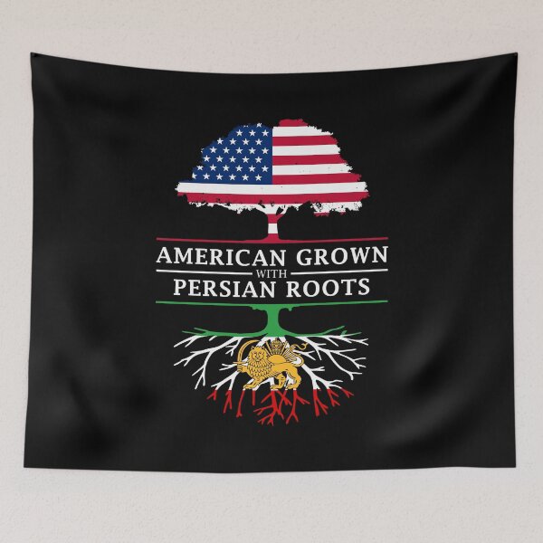 Item preview, American Grown with Persian Roots   Persia Design designed and sold by ockshirts.