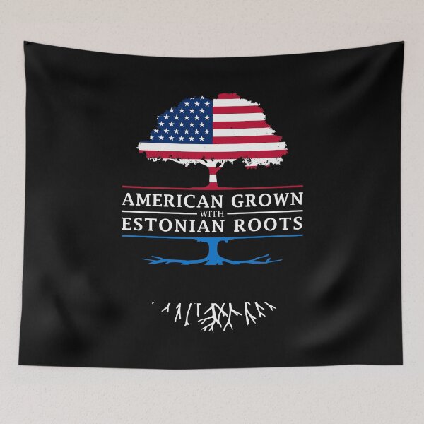 Item preview, American Grown with Estonian Roots   Estonia Design designed and sold by ockshirts.