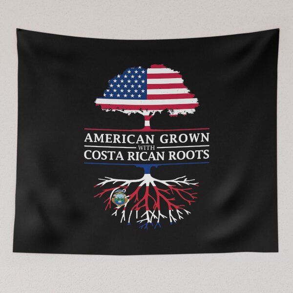 Item preview, American Grown with Costa Rica Roots   Costa Rica Design designed and sold by ockshirts.