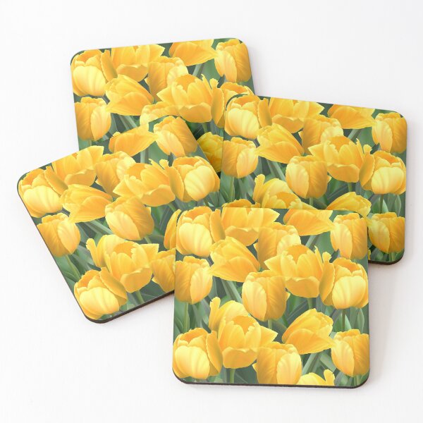 Item preview, Yellow Tulips Field designed and sold by Nartissima.