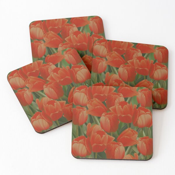 Item preview, Red Tulips Field designed and sold by Nartissima.