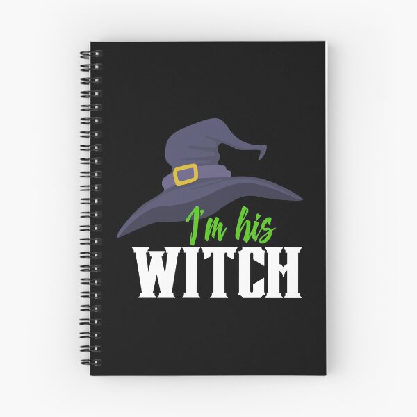 Item preview, I'm His Witch Happy Halloween Trick Or Treat Gift designed and sold by BUBLTEES.