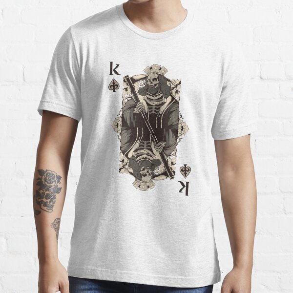 "King Of Spades Graphic Playing Card" Tshirt by brodienochie Redbubble