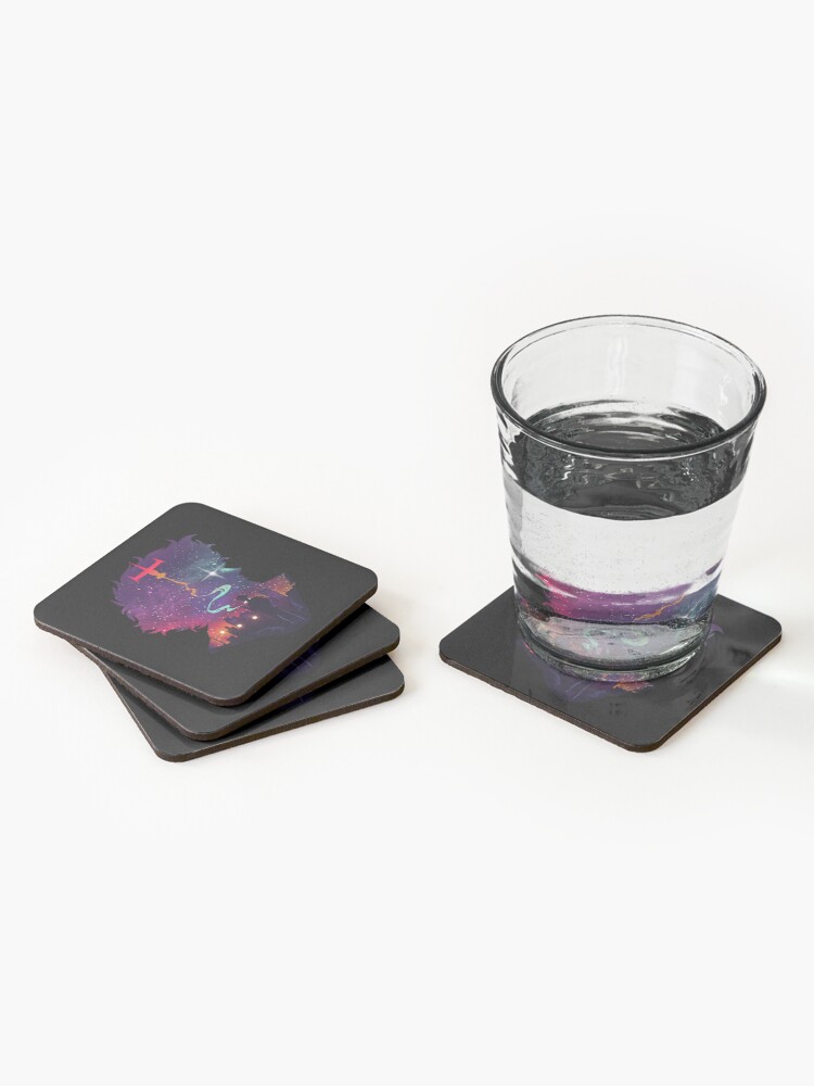 Alternate view of See you space cowboy! Cowboy bebop Spike Smoking Coasters (Set of 4)