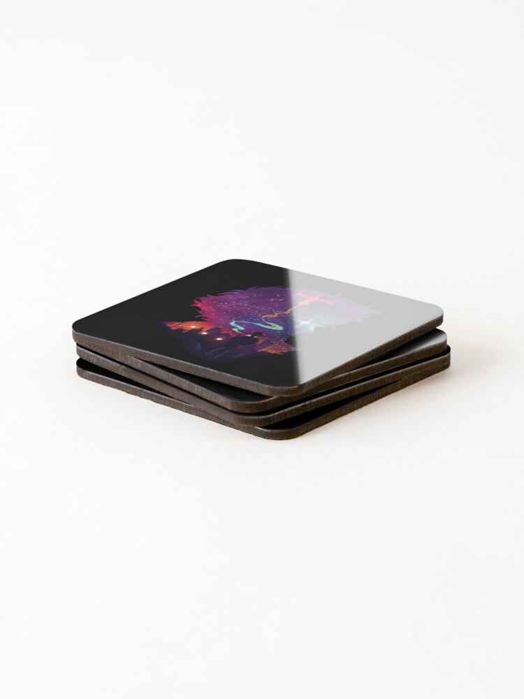 Alternate view of See you space cowboy! Cowboy bebop Spike Smoking Coasters (Set of 4)