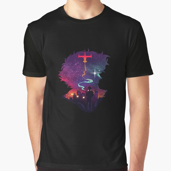 See you space cowboy! Cowboy bebop Spike Smoking Graphic T-Shirt