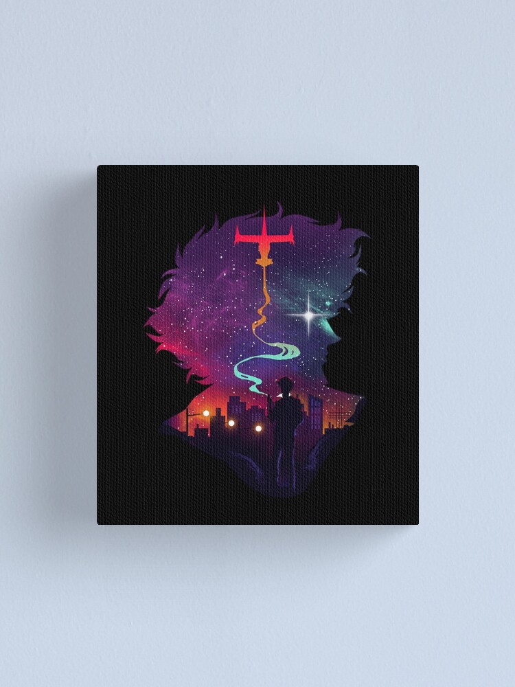 Alternate view of See you space cowboy! Cowboy bebop Spike Smoking Canvas Print