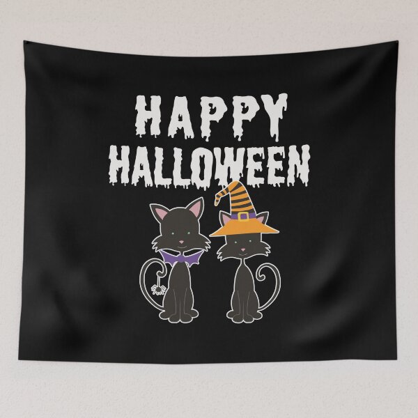 Item preview, Happy Halloween Cute Witch Cat Kitty Design designed and sold by SpiritWestDesig.