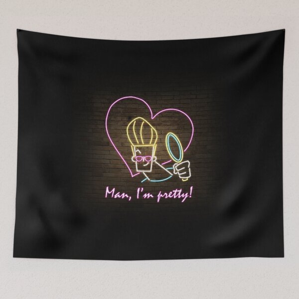 Item preview, Johnny Bravo™ I'm Pretty Neon Sign designed and sold by MaplewoodMerch.