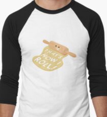 Dough Style Men's Baseball ¾ T-Shirt