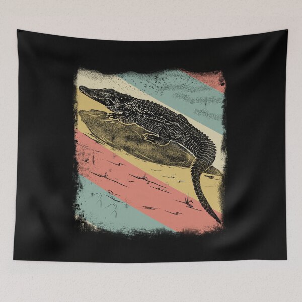 Item preview, Vintage crocodile designed and sold by mtsdesign.