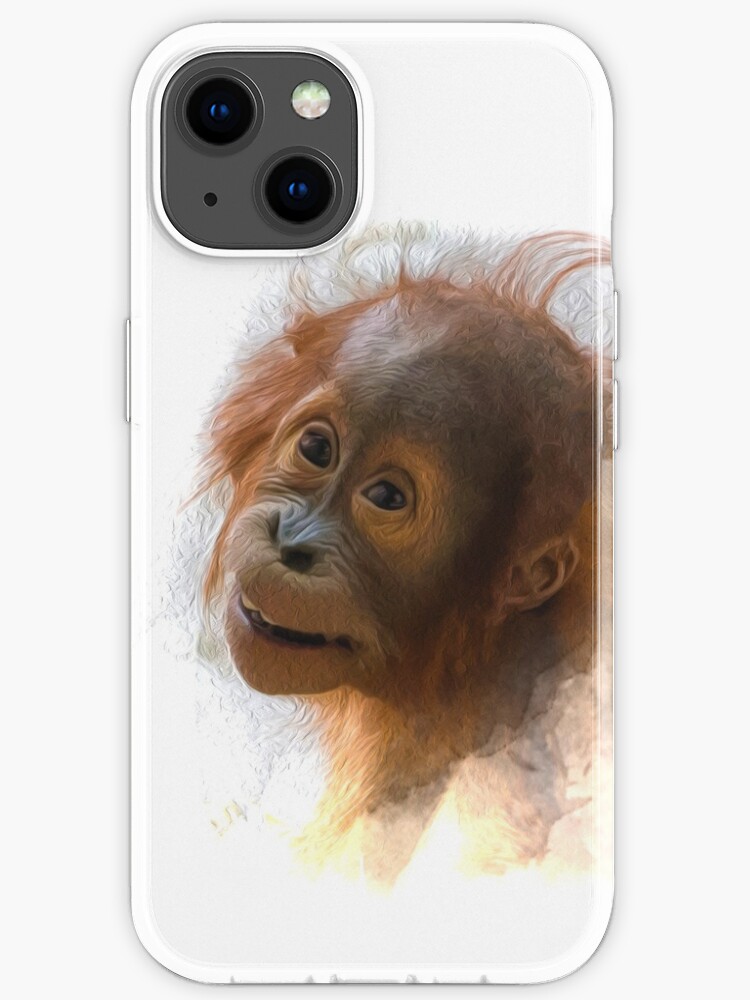 Baby Orang Outan Smiling Iphone Case By Pearcatprod Redbubble Baby Orang Outan Smiling Iphone Case By Pearcatprod Redbubble