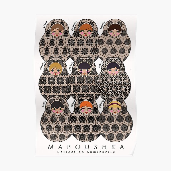 Poster Collection Sumizuri-e Poster