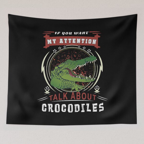 Item preview, Speech about crocodiles designed and sold by mtsdesign.